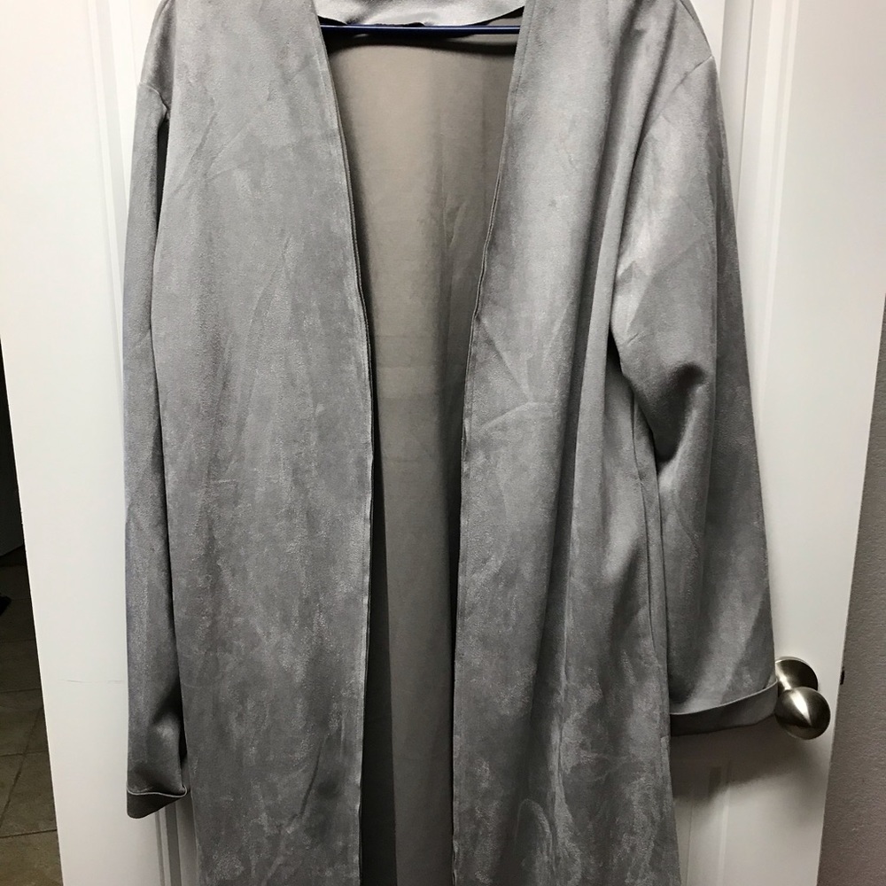 Dressed in LaLA Suede Duster